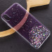 Чехол накладка Star Glitter iPhone XR Сиреневая