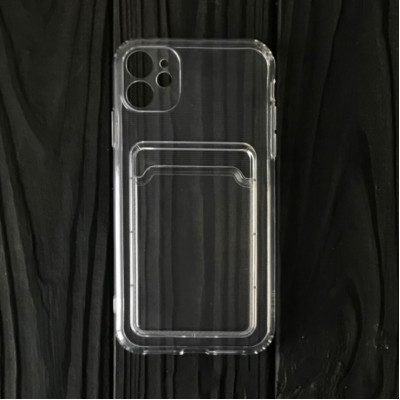 Чохол накладка Card Case iPhone 11 Прозора