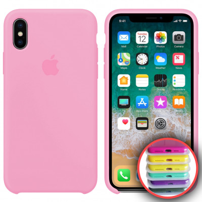 Чохол накладка HC iPhone XR Рожева (6) Light Pink