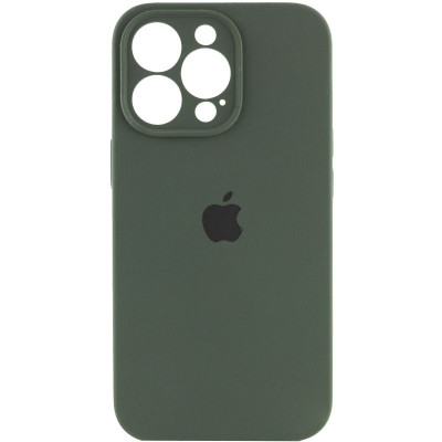 Чохол накладка HC iPhone 14 Pro Зелена/Cyprus green Full