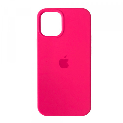 Чехол накладка HC iPhone 13 Mini Яскраво-рожева (47) Hot Pink