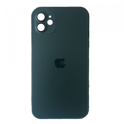 Чохол накладка Sapphire Matte iPhone 12 Зелена (Cangling Green) MagSafe