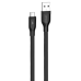 Кабель Proove Flat Out MicroUSB 1м Чорний