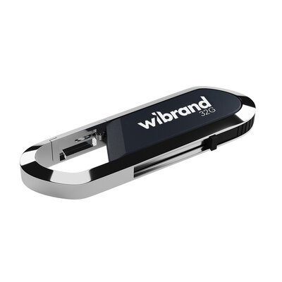 Флеш пам'ять USB 32Gb Mibrand Aligator USB 2.0 Сіра