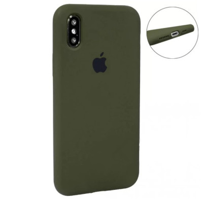 Чохол накладка HC iPhone XR Зелена/ Khaki