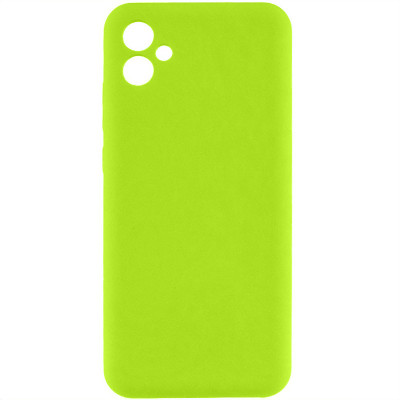 Чохол накладка Getman Liquid Silk Samsung A065 (A06) Салатова/ Neon Green