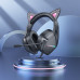 HF Наушники PC Borofone BO106 Cute cat ear luminous gaming headphones Phantom Cat