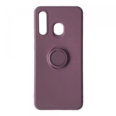 Чохол накладка Ring Samsung A205/A305/A307/A505 (A20/A30/A30s/A50) Фіолетова (Cherry Purple)