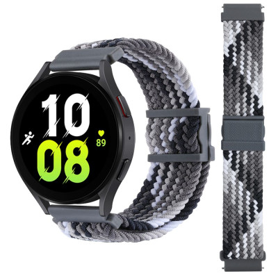 Ремінець Amazfit Bip 20mm Elastic Adjustment Різнобарвний/Сірий