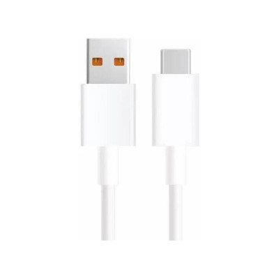 Кабель дата Mi USB Type A - Type-C 6A 1м Білий