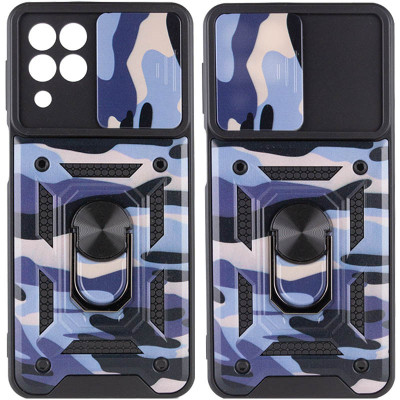 Чохол накладка Serge Ring Camshield Camo Samsung M336 (M33) Фіолетова