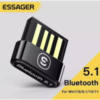 Bluetooth адаптер Essager Cooler 5.1 (EBTMQ-XK01) Black, Чорний