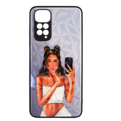 Чохол накладка Prisma Ladies Xiaomi Redmi 7A Чорне в білому