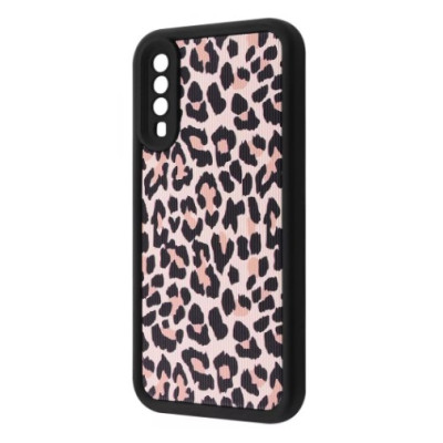 Чохол накладка Wave Artfull Samsung A307/A505 (A30s/A50) Чорний (light leopard)