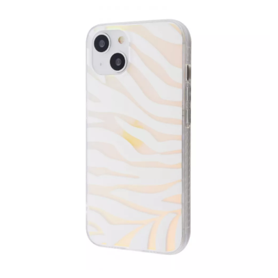 Чехол накладка WAVE Gradient Skin iPhone 13 Зебра