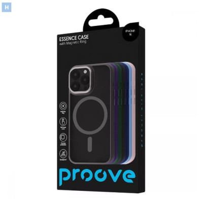 Чохол Накладка Proove Essence MagSafe iPhone 16 Natural Titanium