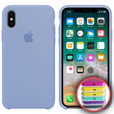 Чохол накладка HC iPhone XR Бузок/Lilac Cream