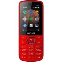 Мобільний телефон Nomi i2403 Red, Червоный