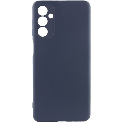 Чохол Накладка Getman Liquid Silk Samsung A165 (A16) Синя/ Midnight Blue