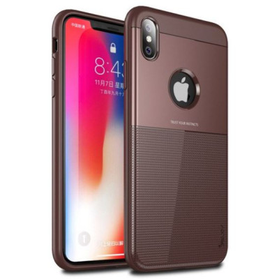 Чохол накладка iPaky Dunjia iPhone X Коричнева