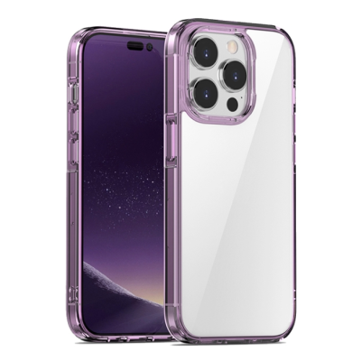 Чохол накладка iPaky Purple iPhone 14 Pro Прозоро-фіолетова