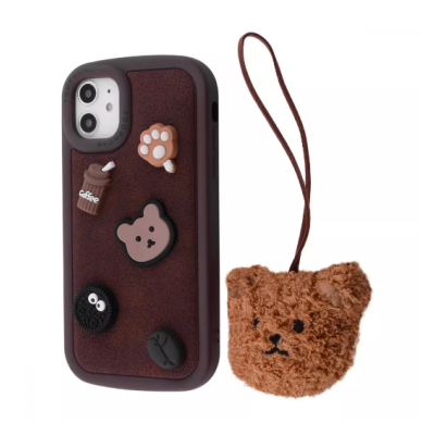 Чохол накладка Cute Toys iPhone 12/12 Pro Коричнева