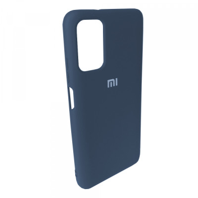 Чехол накладка HC Xiaomi Redmi 9T Синяя /Navy Blue