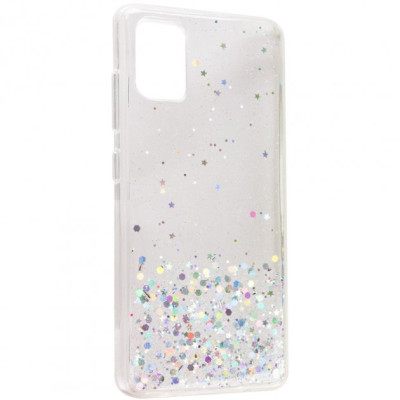 Чохол накладка Star Glitter Samsung A325 (A32) Прозора (M)