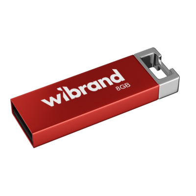 Флеш пам'ять USB 8Gb Wibrand Chameleon USB 2.0 Червона