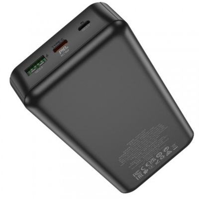 Универсальная мобильная батарея Повербанк Hoco J101A PD+QC 3.0 22.5W 20000mAh Чёрный