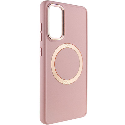 Чохол накладка Bonbon Metal MagSafe Samsung S711 (S23 FE) Рожева (Light Pink)