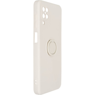 Чохол накладка Ring Samsung A12 (A125)/M127 (M12) Біла (Ivory White)