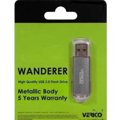 USB 64Gb Verico Wanderer Серебро