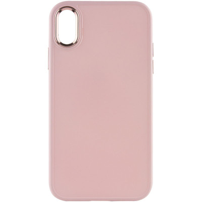 Чохол накладка Bonbon Metal iPhone XR Рожева / Light Pink