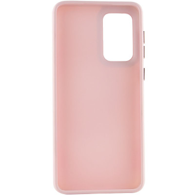 Чохол накладка Bonbon Metal Samsung A536 (A53 5G) Рожева / Light Pink