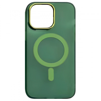 Чохол накладка Lily MagSafe iPhone 15 Pro Зелена / Army Green