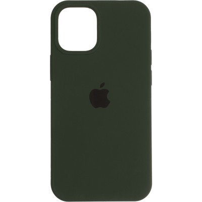 Чохол накладка HC Magsafe iPhone 12 Mini Зелена (Dark Green)