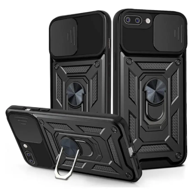 Чохол накладка Serge Ring Camshield IPhone 7+ Чорна