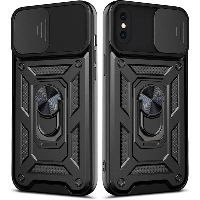 Чохол накладка Serge Ring Camshield IPhone X /XS Чорна