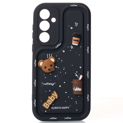 Чохол накладка Pretty Things Samsung A055 (A05) Чорна