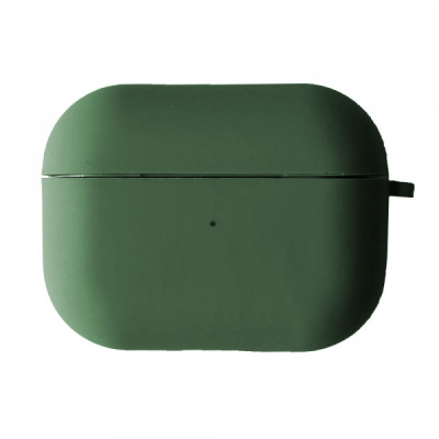 Чохол для AirPods Pro Microfiber Зелений /Dark Green