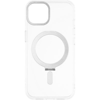 Чохол накладка Bumper Magsafe Stand iPhone 13 Pro Max Срібна