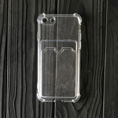 Чохол накладка Card Case Briliant iPhone 7+ Прозора