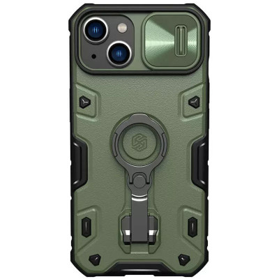 Чохол накладка Nillkin Camshield Armor iPhone 13/ iPhone 14 Зелена