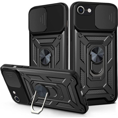 Чохол накладка Serge Ring Camshield iPhone 7 Чорна