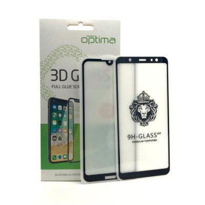 Захисне скло 3D Huawei Y6 2019 Чорне