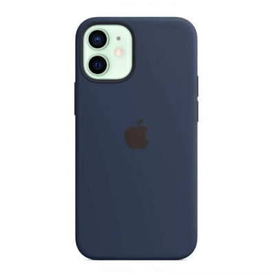 Чохол накладка HC Magsafe iPhone 12 Mini Синя (Deep Navy)