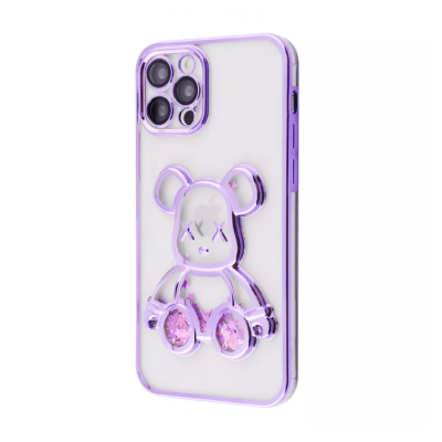 Чохол накладка Shining Bear iPhone 13 Темно-фіолетова