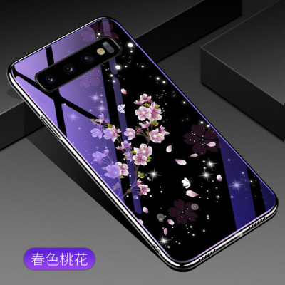 Чохол накладка Glass Fantasy Samsung N975 (Note 10+) Цвітіння