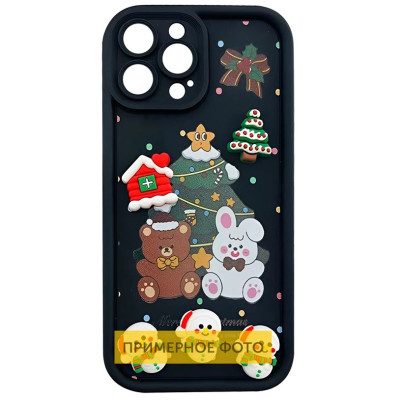 Чохол Накладка Christmas Toys Samsung A065 (A06) Чорна